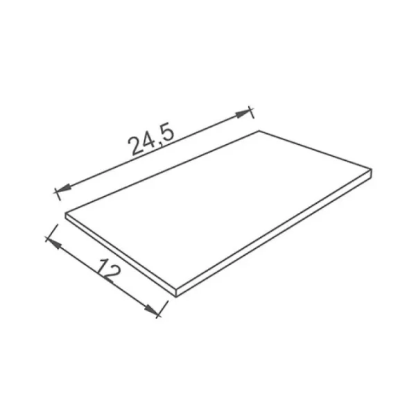 Płytka porcelanowa  basenowa Kobalt 12x24,5 Serapool