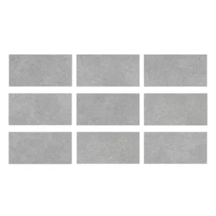 Płytki antypoślizgowe z serii Natura Cementowy szary