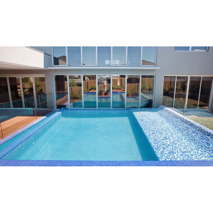 Mozaika basenowa /spa seria Iridescent kolor OASIS    Ezarri