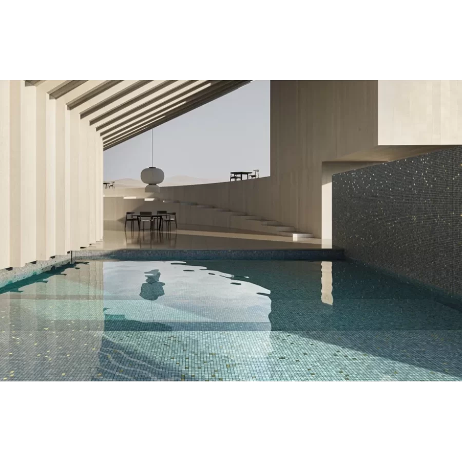 Mozaika basenowa / spa seria Gold kolor DOLERITE Ezarri