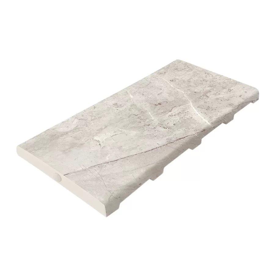 Kratki do rynny przelewowej do basenu gładkie Serapool