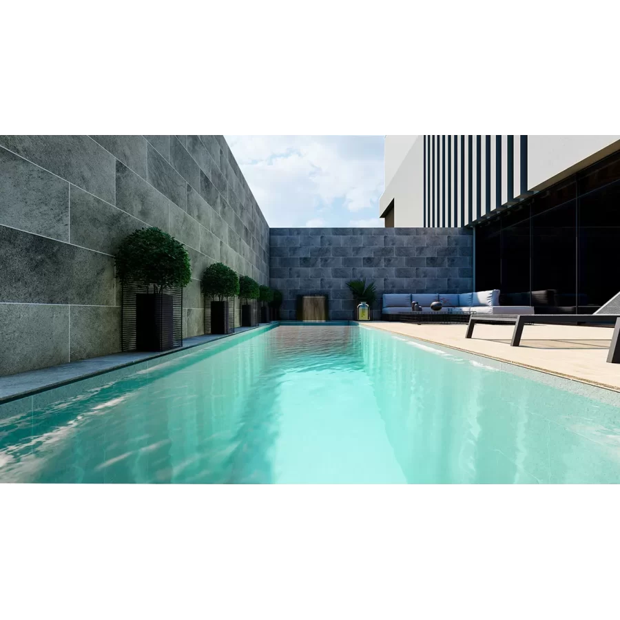 Płytki antypoślizgowe z serii Natura  Kaan mix