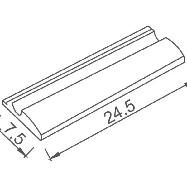 Pochwyt basenowy Pavrimento nieszkliwiony Petit Carre Serapool