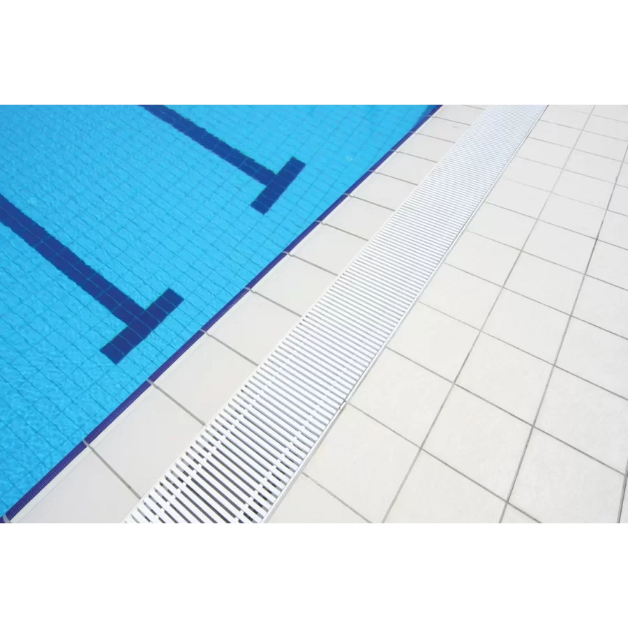 Pochwyt basenowy profilowany - L kobalt/ nieszkliwiony Petit Carre Serapool