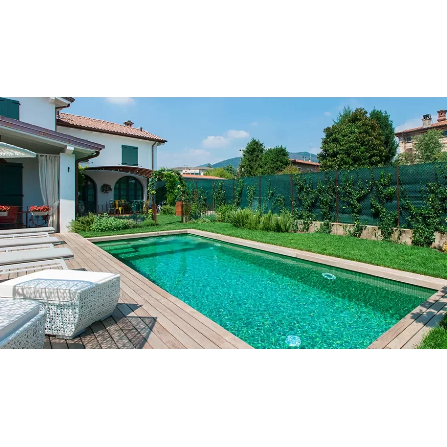 Mozaika basenowa / spa seria Niebla kolor 2585-B  odcienie oliwkowej zieleni Ezarri