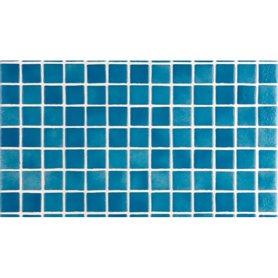 Mozaika basenowa / spa seria Niebla kolor 2510-A odcienie niebieskiego Ezarri