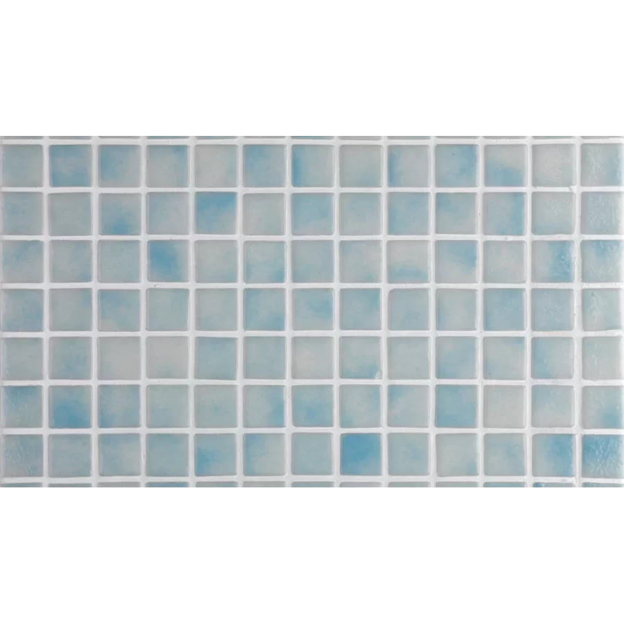 Mozaika basenowa / spa seria Niebla kolor 2521-B odcienie błękitu Ezarri