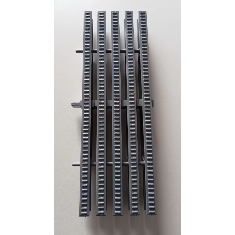 Kratki rynny przelewowej  basenowa 300x22mm białe