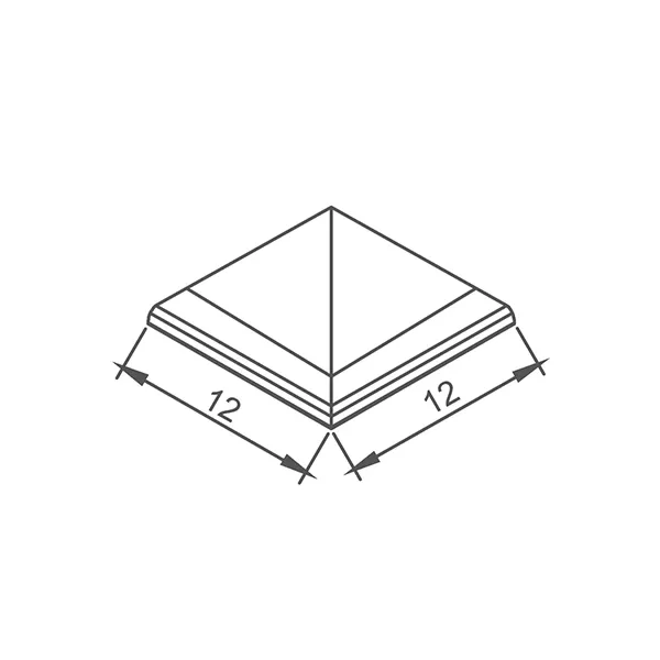 Narożnik zewnętrzny antypoślizgowy na schody- Serapool
