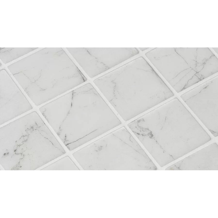 Mozaika Ezarri do basenu seria 50x50mm kolor Carrara 50