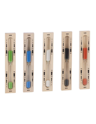 Klepsydra do sauny 30 minut piasek czerwony Eliga