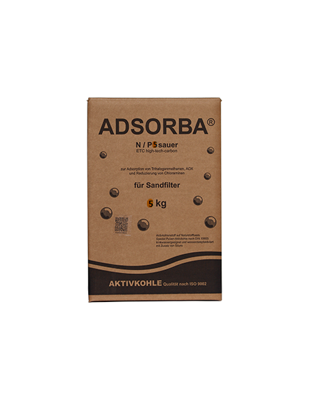 Węgiel aktywny ADSORBA N/P5  do filtrów piaskowych   5 kg