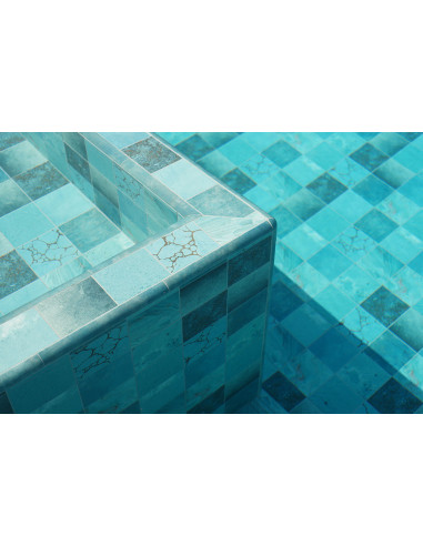 Elementy wykończeniowe proste wypukłe  z serii Natura Serapool