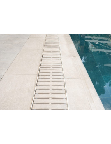 Kratki  rynny przelewowej do basenów Serapool