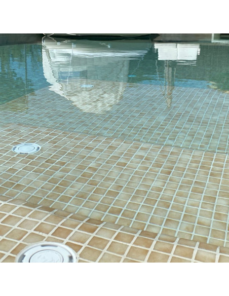 Mozaika basenowa / spa  seria Niebla kolor 2596-B odcienie beżu Ezarri