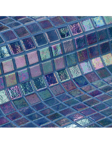 Mozaika basenowa /spa seria Iridescent kolor Zafiro  Ezarri