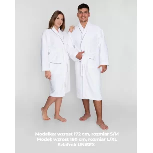 Hotelowy szlafrok welurowy S-5XL empool