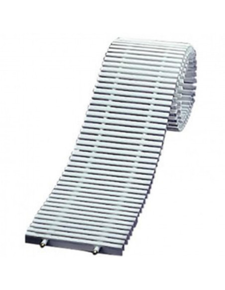 Kratki rynny przelewowej do basenu Biała 195x22 Astral pool