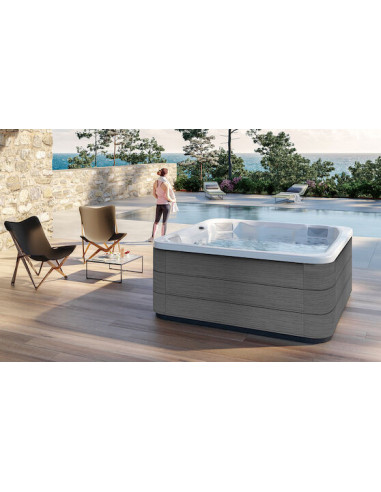 Wanna / jacuzzi  z hydromasażem Spa Baia  kolor Sterling Astral pool
