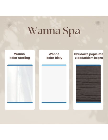 Wanna / jacuzzi  z hydromasażem Spa Malea Sterling Astral pool