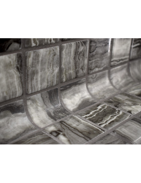 Element wykończeniowy narożnik wewnętrzny seria ZEN kolor Tigrato antyposlizgowe Ezarri