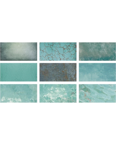Płytki antypoślizgowe z serii Natura Turkusowy chłód