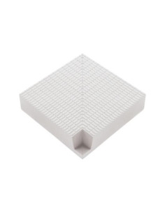 Płytka antypoślizgowa profilowana nieszkliwiona kąt wew. 12 x12 Petit Carre Serapool