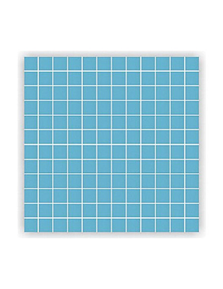 Mozaika porcelanowa do basenów i spa niebieska 2,5x2,5 Serapool