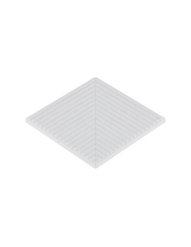 Płytka basenowa antypoślizgowa Universal narożnik nieglazurowana 12x12 Serapool