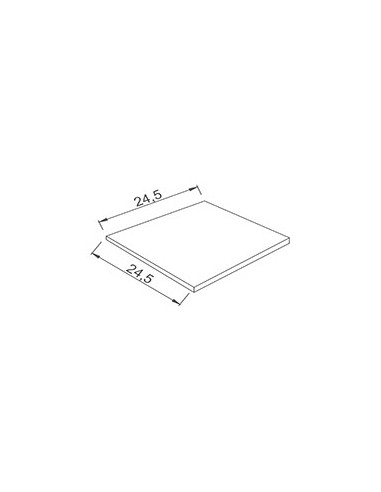 Płytka basenowa antypoślizgowa Universal Antracyt 24,5x24,5 Serapool