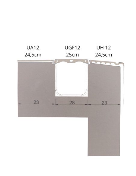 Pochwyt basenowy antypoślizgowy nieszkliwiony/ kobalt 24,5x49,5 Universal Serapool