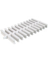 Kratka przelewowa do basenu Classik Biała 145x25 mm Aquajoy