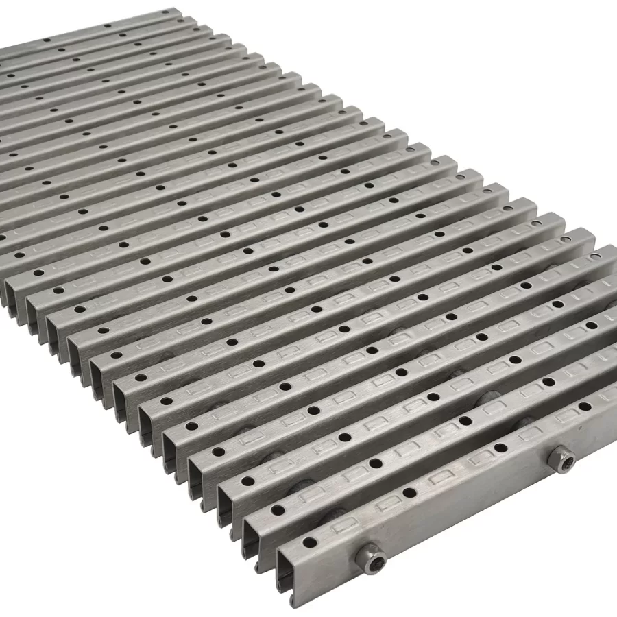 Kratki basenowe ze stali nierdzewnej empool