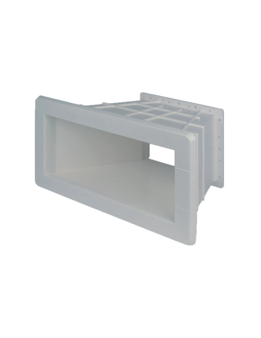 Powiększenie do skimmera Ocean® De Luxe PT ABS szary Praher