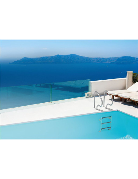 Schody / drabinka 3 stopniowy 2+ 1 schodek bezpieczeństwa do wody słonej Astral