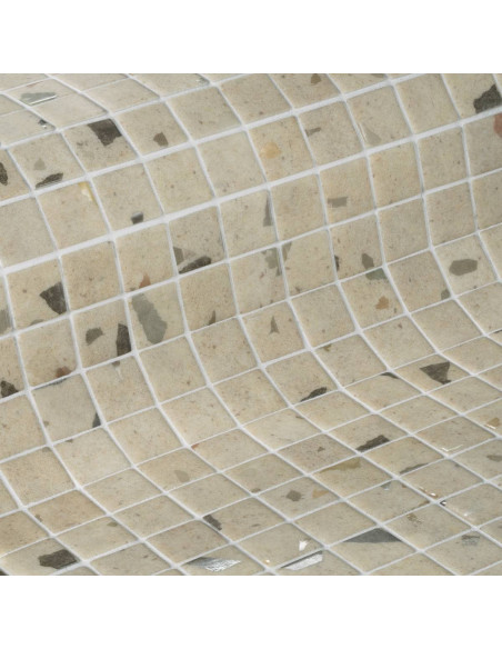 Mozaika basenowa/ spa antypoślizgowa seria Terrazzo  kolor CLAY 50 Ezarri