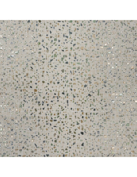 Mozaika basenowa / spa antypoślizgowa seria Terrazzo kolor GREENERY 25 Ezarri