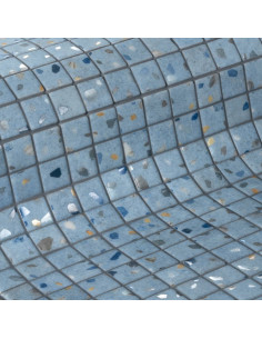 Mozaika basenowa / spa antypoślizgowa seria Terrazzo kolor SEA 25 Ezarri