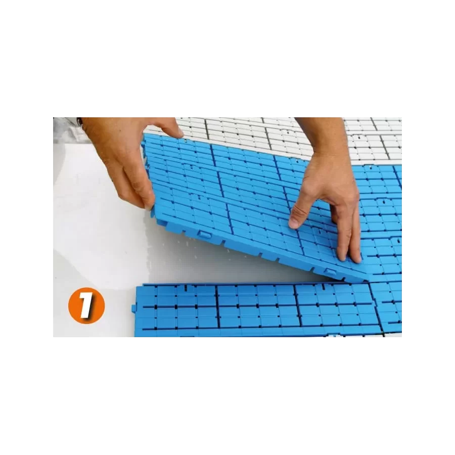 Zwijany chodnik plażowy