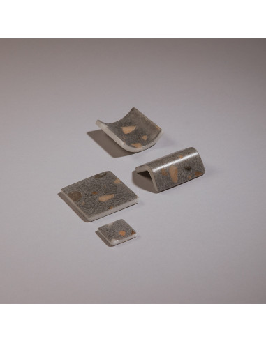 Mozaika basenowa / spa seria Terrazzo kolor GREY 25 Ezarri