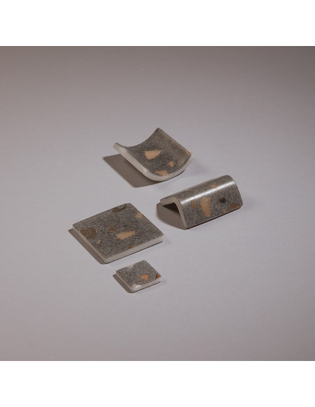 Mozaika basenowa / spa seria Terrazzo kolor GREY 25 Ezarri