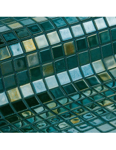 Mozaika basenowa / spa seria Metal kolor Esmeralda Ezarri