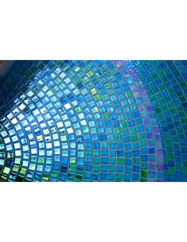 Mozaika basenowa / spa seria Metal kolor Esmeralda Ezarri