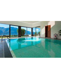 Mozaika basenowa / spa seria Gemma kolor Peridot Ezarri 2