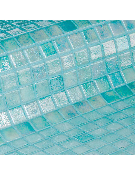 Mozaika basenowa /spa seria Iridescent kolor Coral  Ezarri