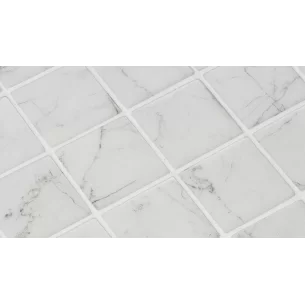 Mozaika basenowa/ spa 50x50mm seria ZEN kolor Carrara 50 Ezarri antypoślizgowa 2