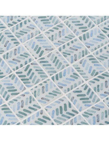 Mozaika basenowa/ spa 50x50mm seria Aquarelle kolor Strokes 50 Ezarri