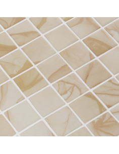 Mozaika basenowa/ spa 50x50mm seria Aquarelle kolor Wet- in Wet 50 Ezarri antypoślizgowa