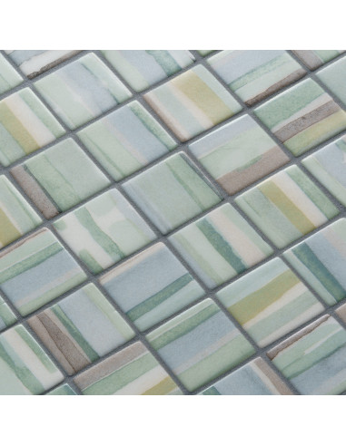 Mozaika basenowa/ spa 50x50mm seria Aquarelle kolor Pigment 50 Ezarri antypoślizgowa