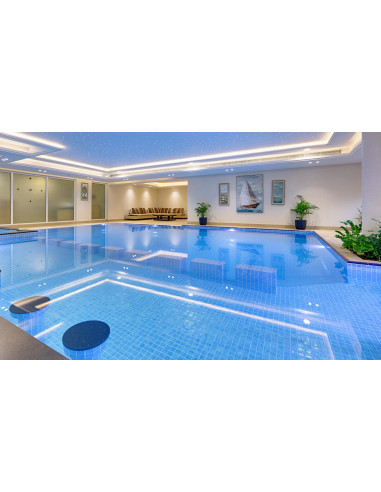 Mozaika basenowa/ spa 50x50mm seria Iridescent kolor Azur 50 Ezarri